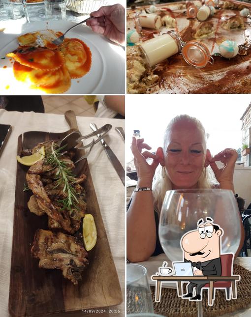 Gli interni di Fonte Rio