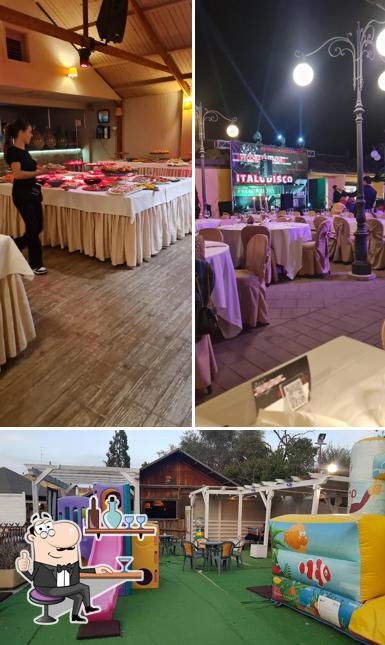 Gli interni di La Vecchia Lampada