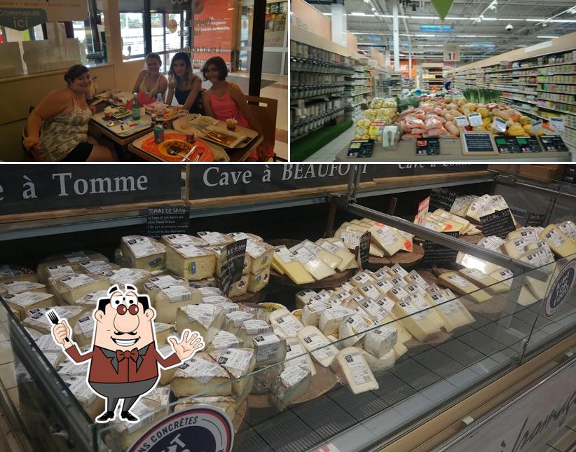 Nourriture à Carrefour Chambéry Bassens