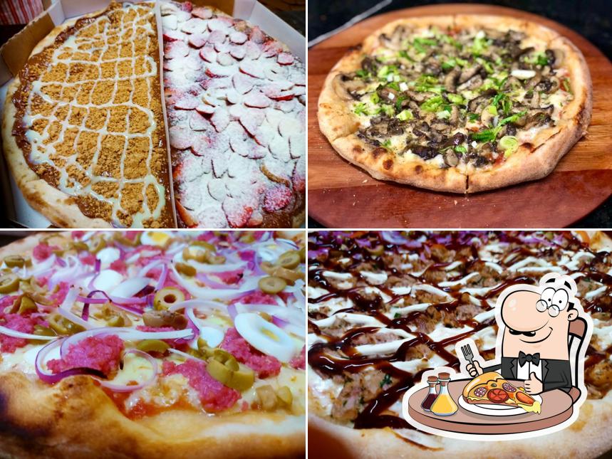 Experimente diferentes estilos de pizza