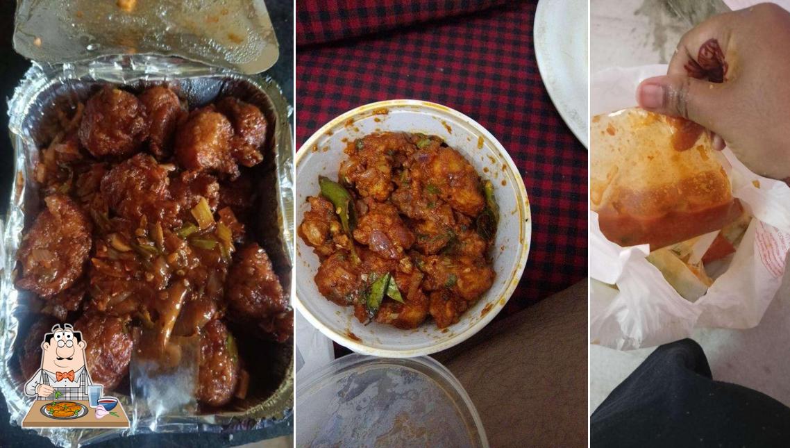 Chicken wings at Andhra Spice Kitchen