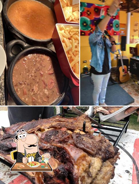 Platos en Costela De Chão Grãos De Arroz