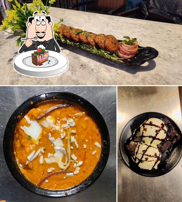 Chocolate cake at Sam's Delight