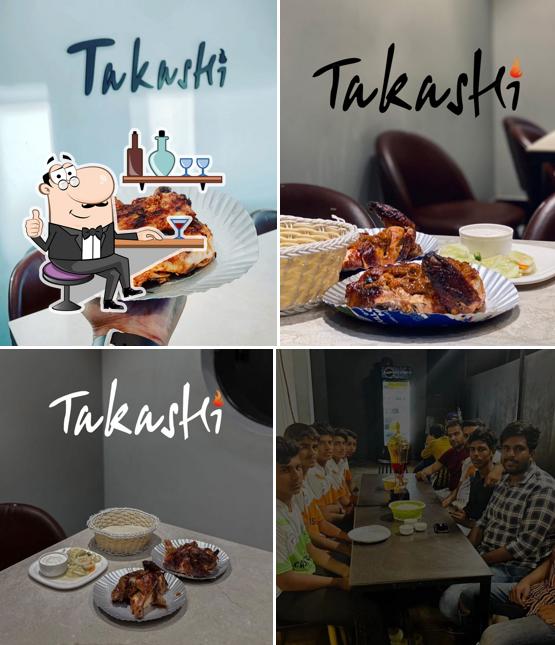 The interior of Tamaki