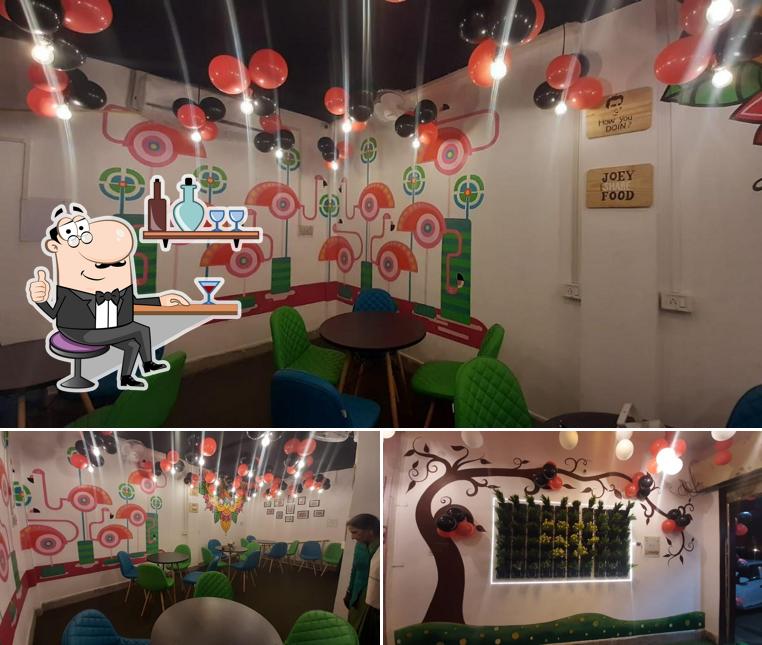 Yaaro ka thiya Cafe is distinguished by interior and wine