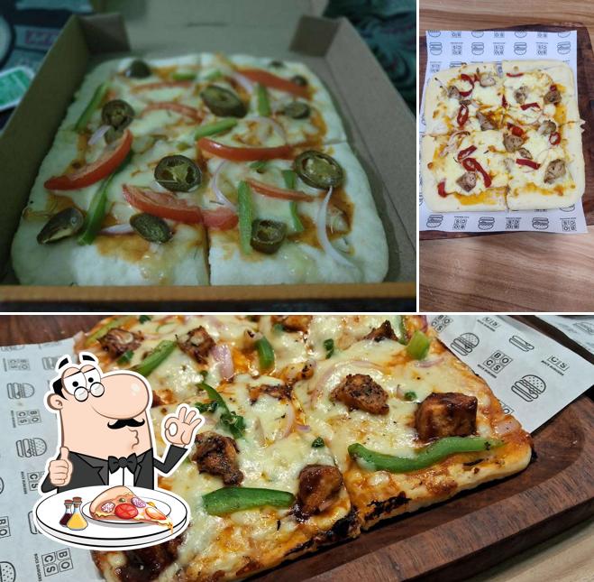 Try out various types of pizza