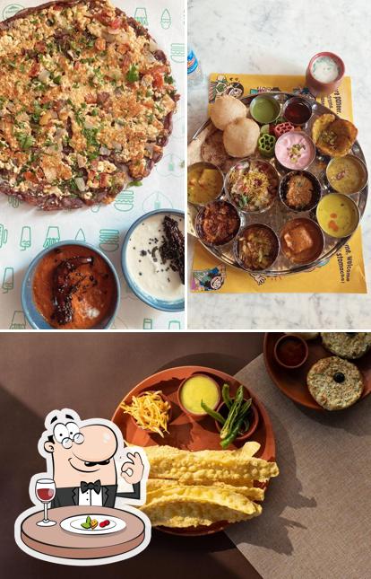 Food at Le Farsan Restaurant - Thali, Cafe, Rooftop & Banquets