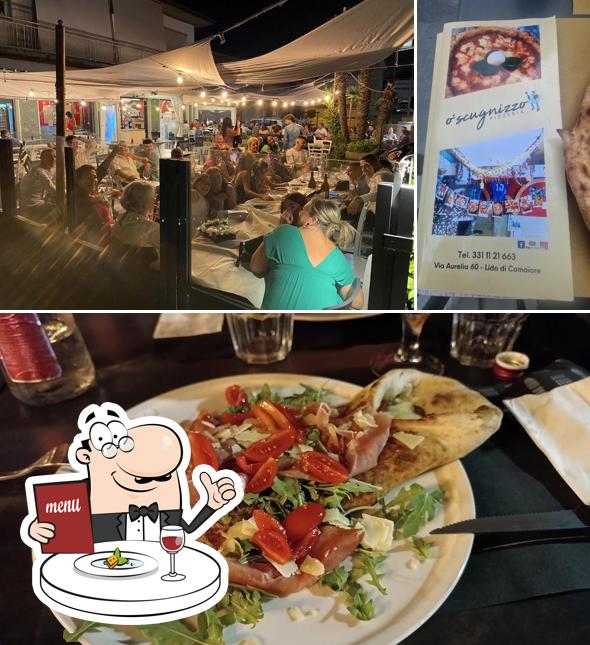 Platti al Pizzeria o' scugnizzo