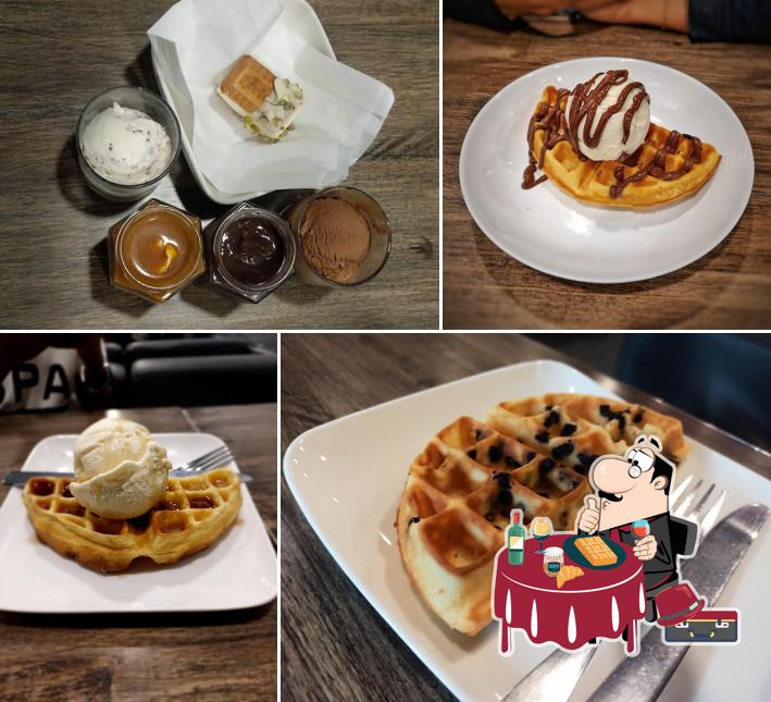 Waffles at ART OF DELIGHT
