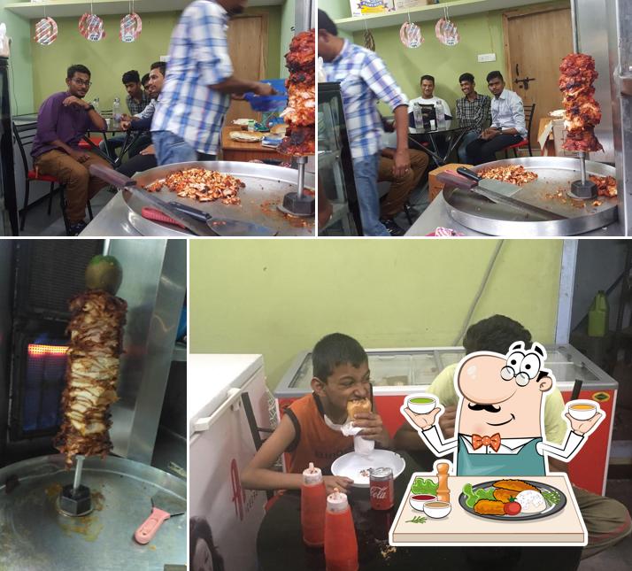 Food at Ali Shawarma & Cool Point