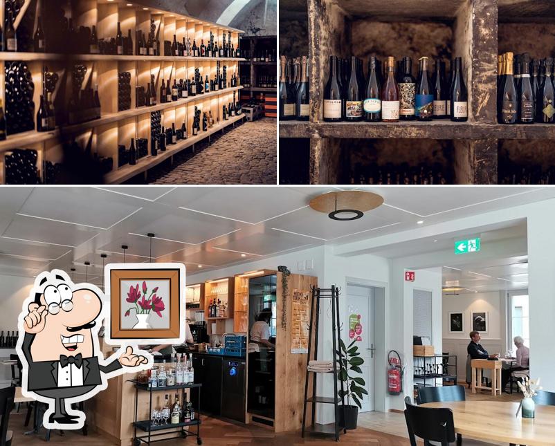 Gli interni di Restaurant Bären