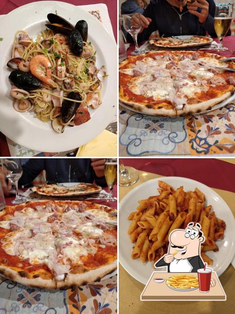 Patatine fritte al Diamante Rosso