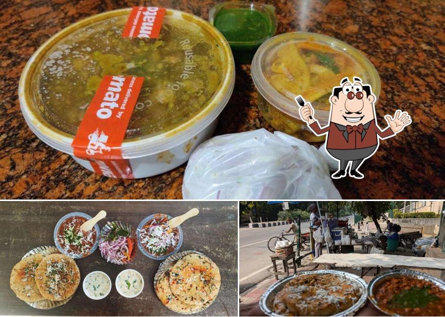 Food at Sharma ji ke Chole Kulche And Rajma Chawal