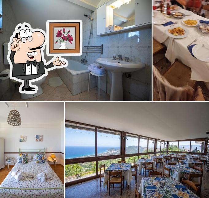 Gli interni di Hotel Restaurant Madonna della Scala