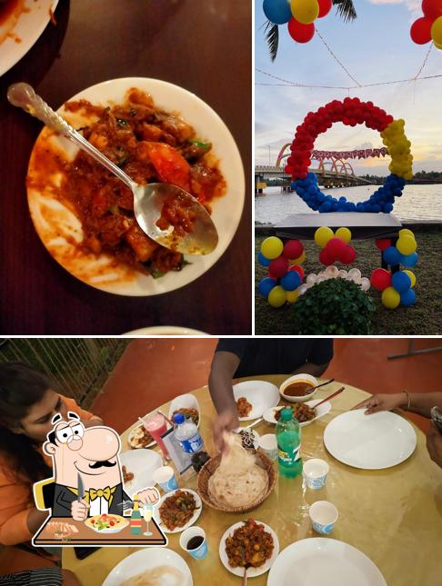 Food at Backwater Cafe