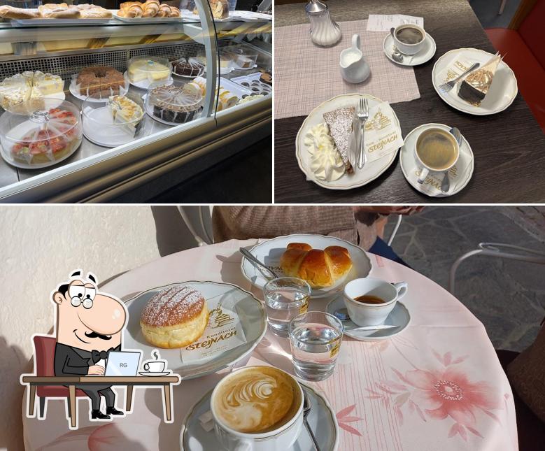 Caffe' Pasticceria Steinach si caratterizza per la interni e cibo