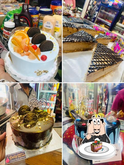 Chocolate cake at Dolly Bakery & Confectionery