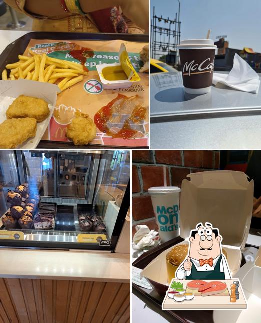 Fish and chips at McDonald's