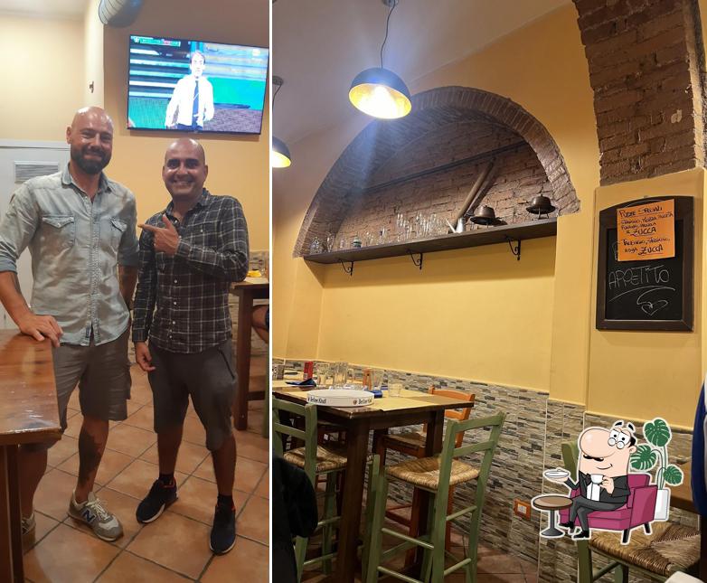 Gli interni di Pizzeria da Barbara