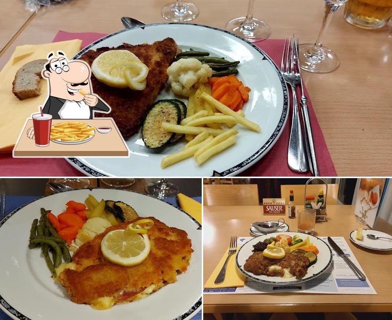 Patatine fritte al Restaurant Eule