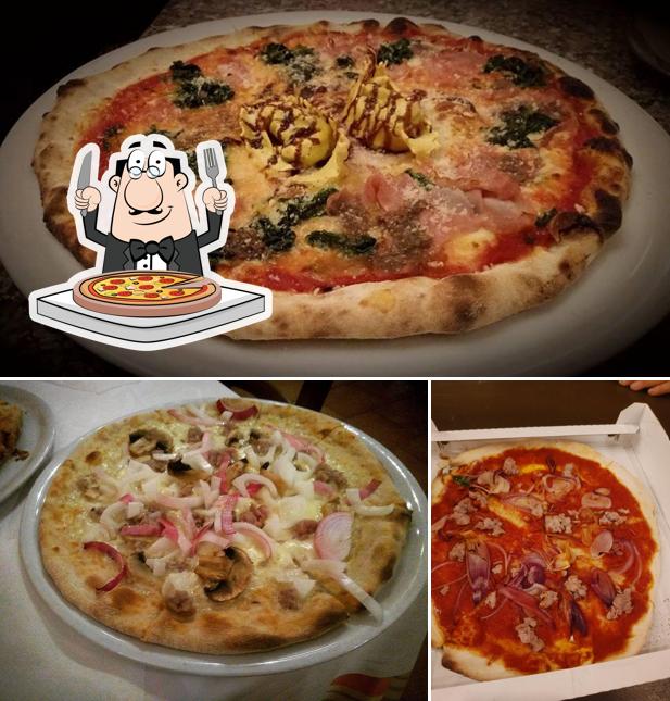 A Ristorante Pizzeria La Braglia, puoi provare una bella pizza