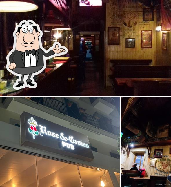 Siediti a un tavolo di Rose & Crown
