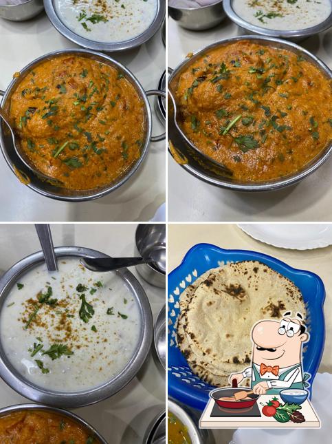 Chicken curry at Bharat Restaurant