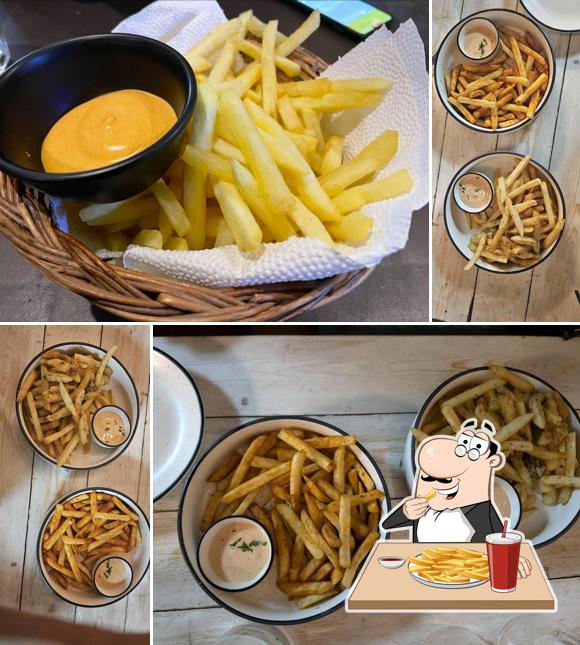 French fries at Da Nonna's Pizzeria