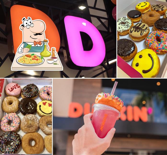 Platos en Dunkin' Donuts