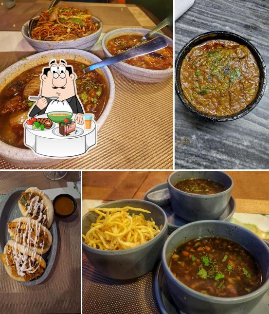 Hot and sour soup at Adda Pan Asian