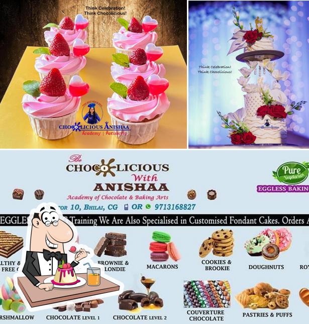 Chocolicious Anishaa serves a range of sweet dishes