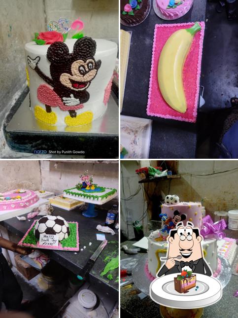 Chocolate cake at Shabari Bakery