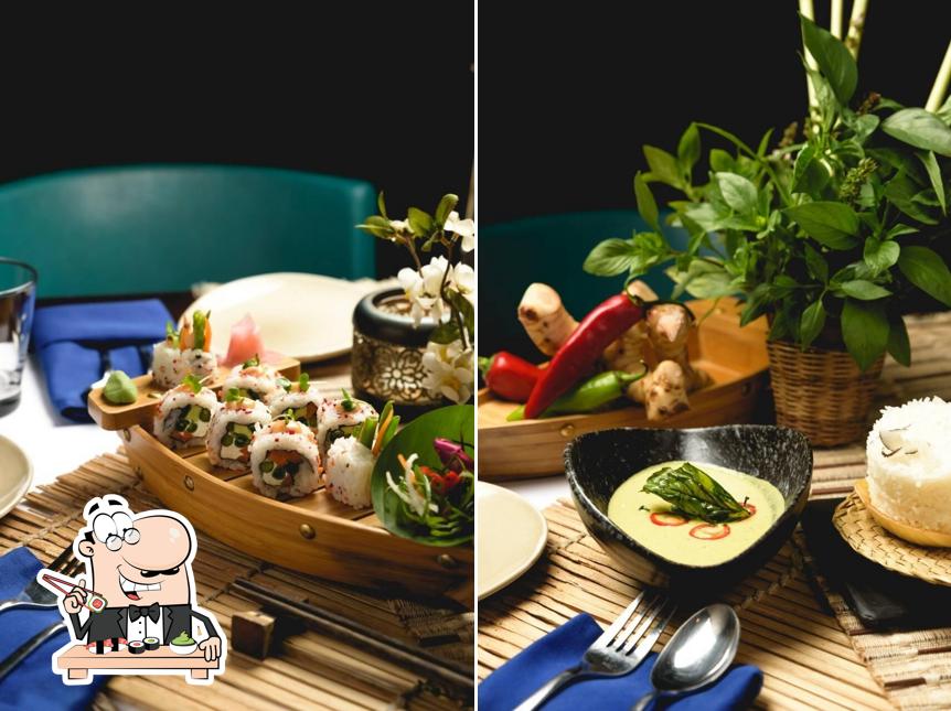 Get various sushi options