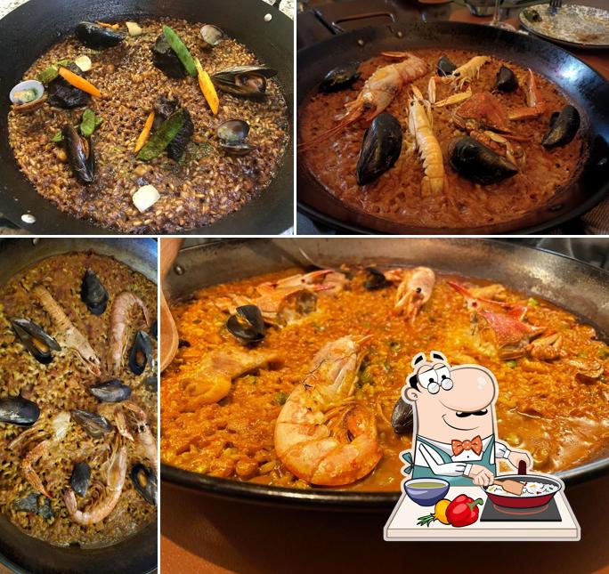 Paella al Brutal restaurante