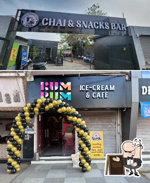 The exterior of Chai & Snacks Bar / Rumpum Icecream & Cafe