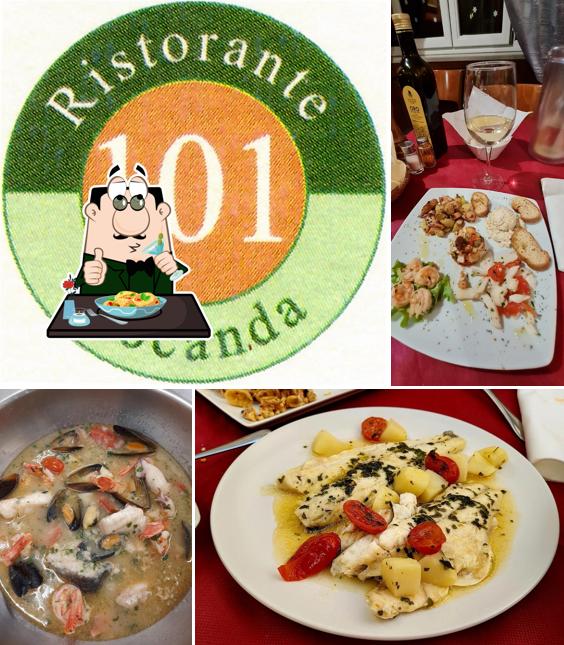 Platti al Ristorante Locanda 101