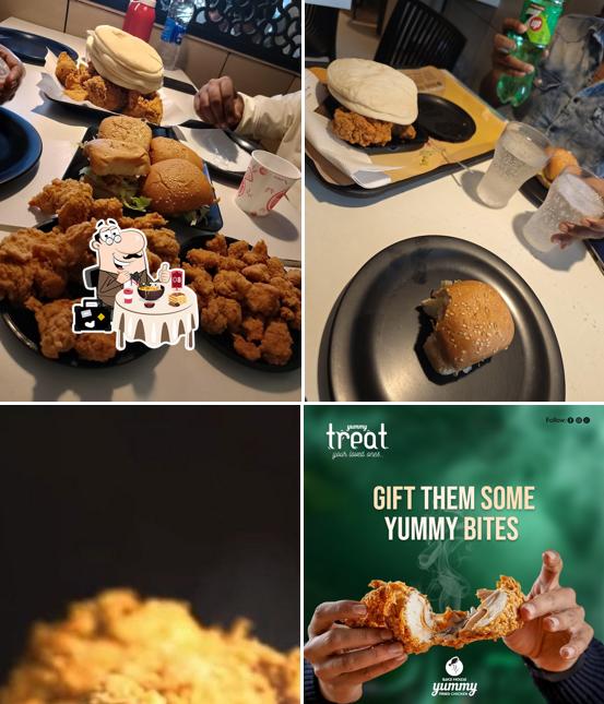 Food at Yummy Fried Chicken