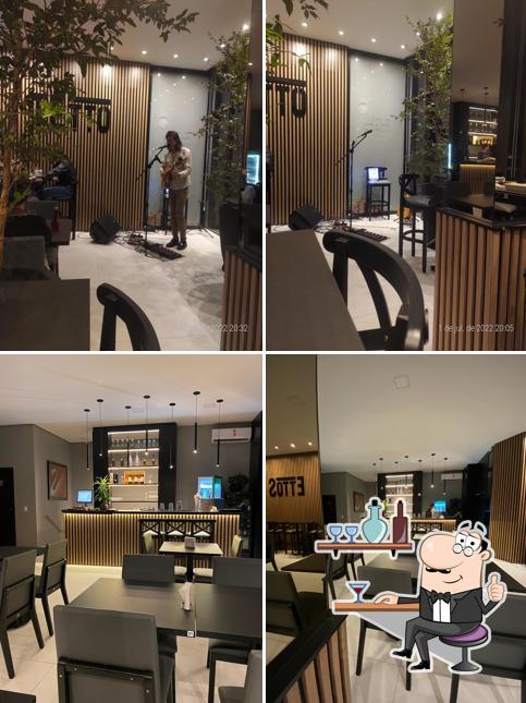 Veja imagens do interior do ETTOS Wine & Restaurant