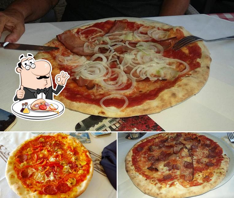 Scegli tra le molte varianti di pizza