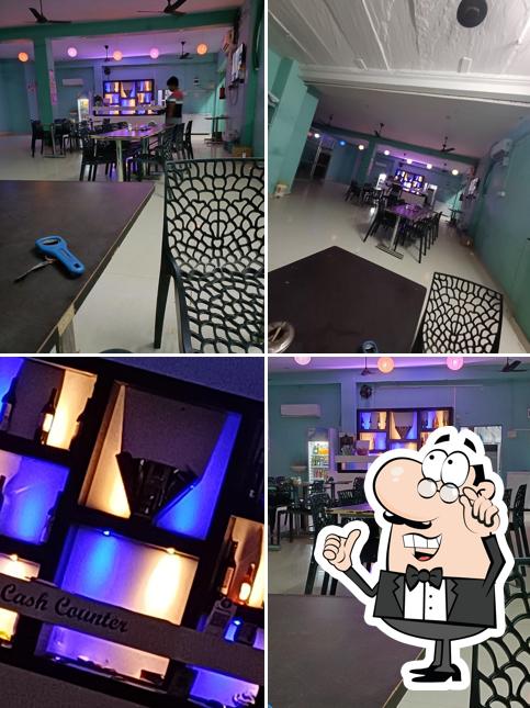 Check out how Man Restaurant bar looks inside