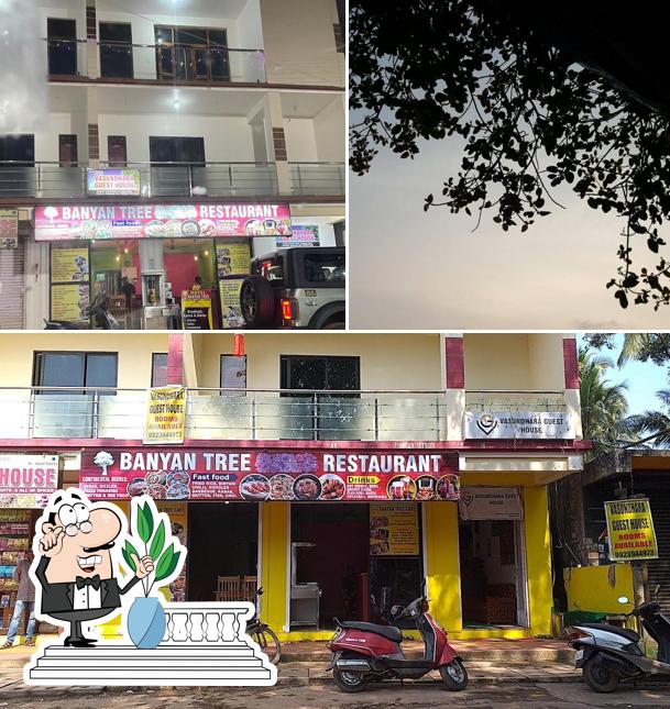 The exterior of Banyan Tree Restaurant
