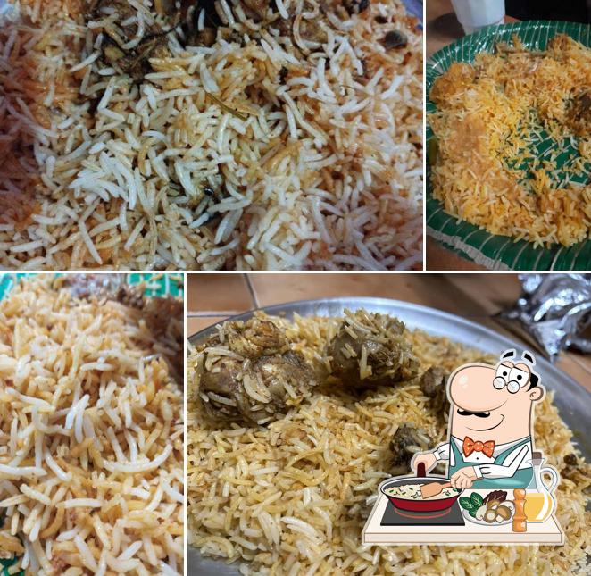 Fried rice at New Muntaj Biryani