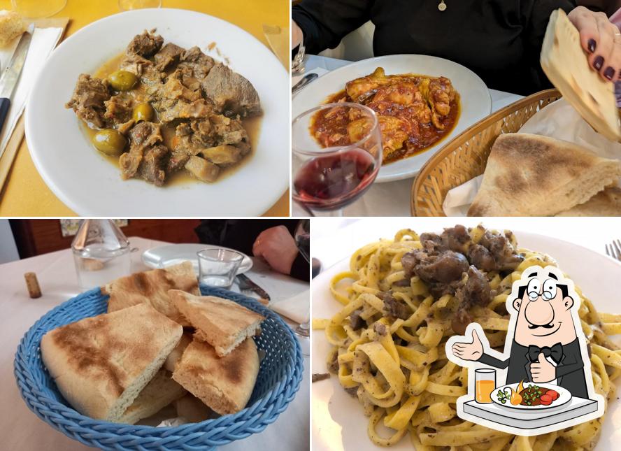 Platti al Osteria del Bottaccione