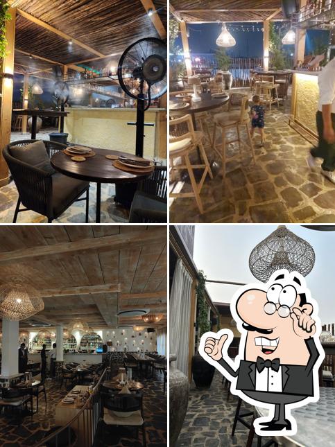 The interior of Parra By Khubani