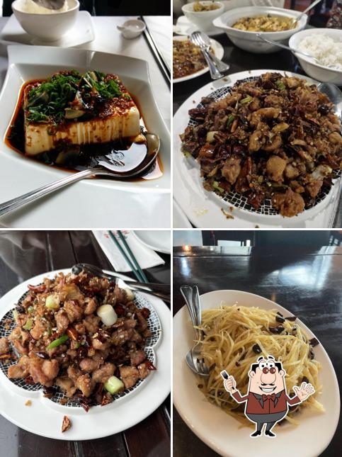 Nourriture à Sansan Restaurant Sichuan Cuisine