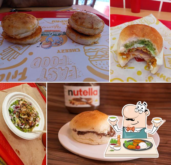 Food at IndieGenie Vadapav Kudasan