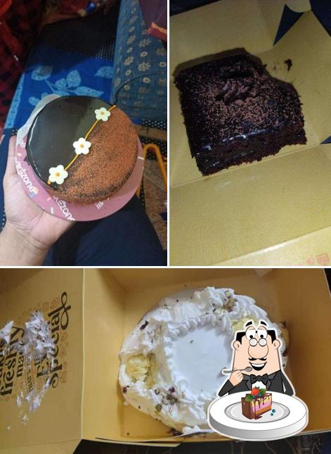 Chocolate cake at CakeZone Patisserie