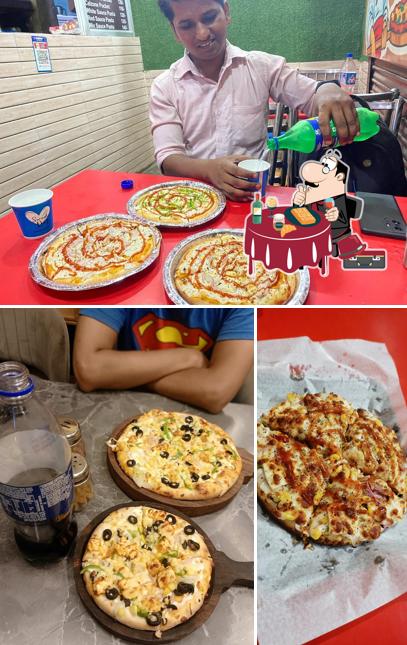Waffles at Pizza Burger Zone