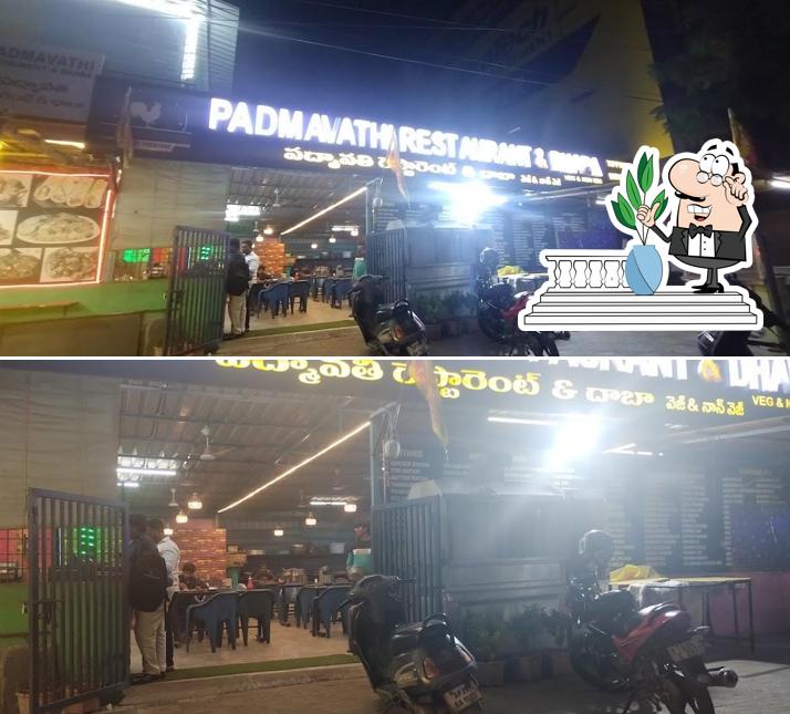 Check out how PADMAVATHI RESTAURANT AND DHABA looks outside
