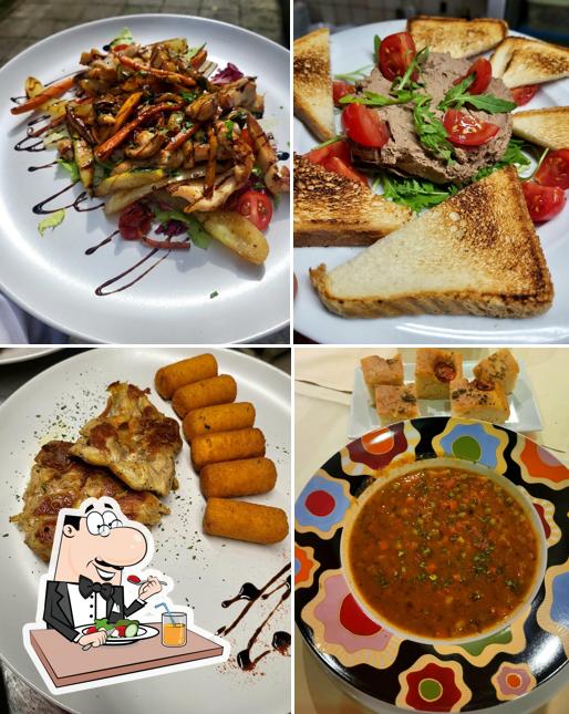 Spezzatino di maiale al Restoran Madera Spezzatino di maiale al Restoran Madera